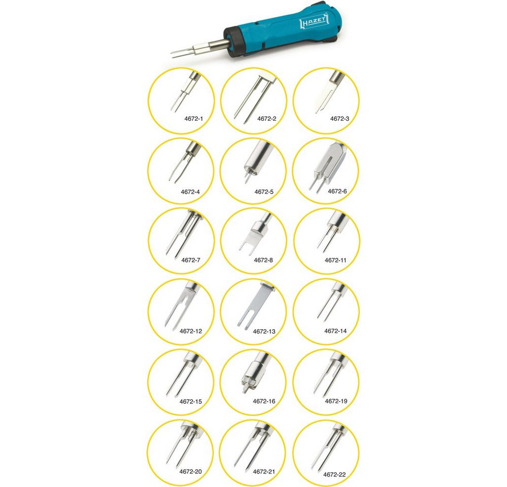 HAZET Montagewerkzeug Hazet 4672-12 SYSTEM-KABEL-Entriegeler von HAZET