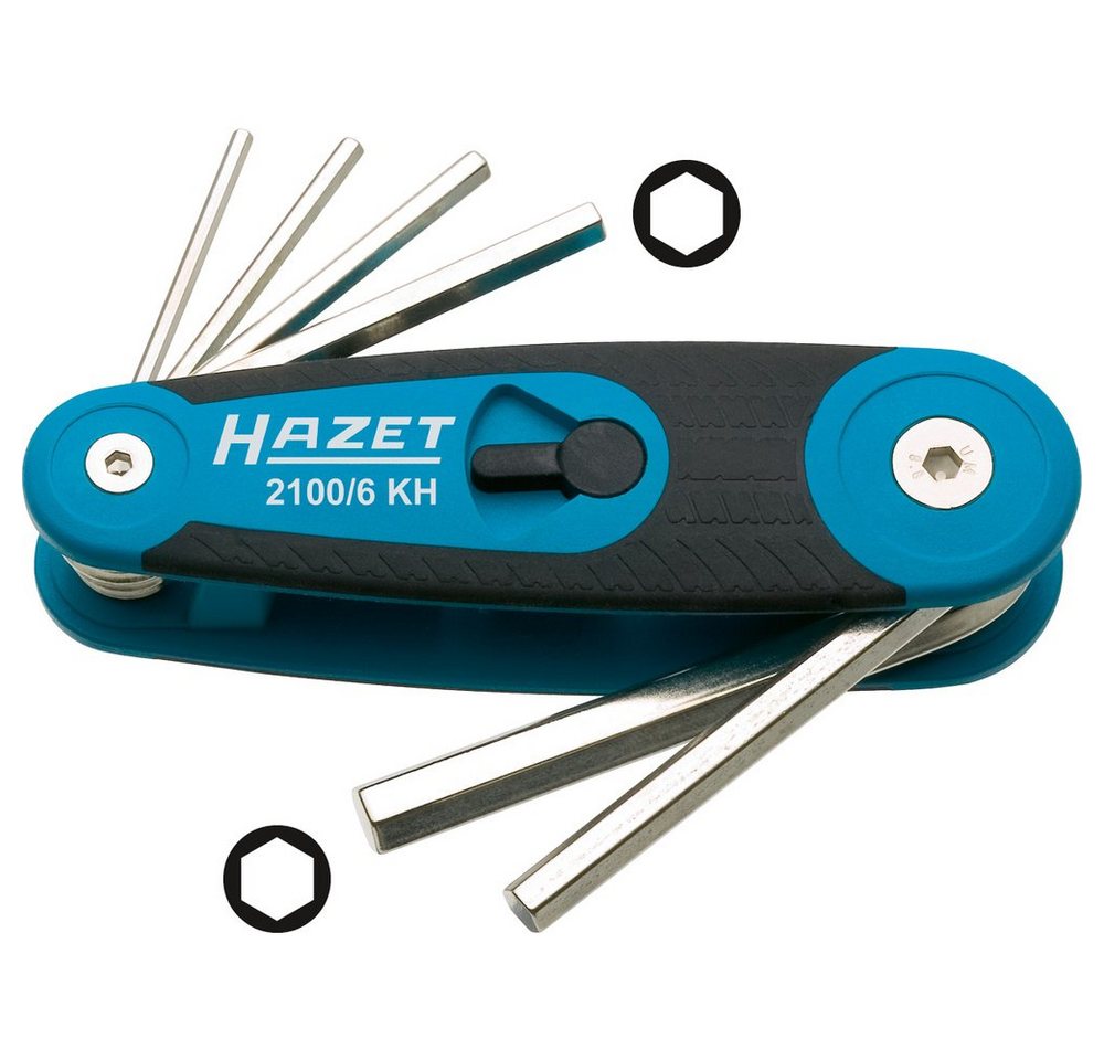 HAZET Schraubendreher Hazet Innen-Sechskant Winkelschraubendreher-Set 2.5 mm, 3 mm, 4 mm, 5 HAZET Schraubendreher Hazet Innen-Sechskant Winkelschraubendreher-Set 2.5 mm, 3 mm, 4 mm, 5 von HAZET