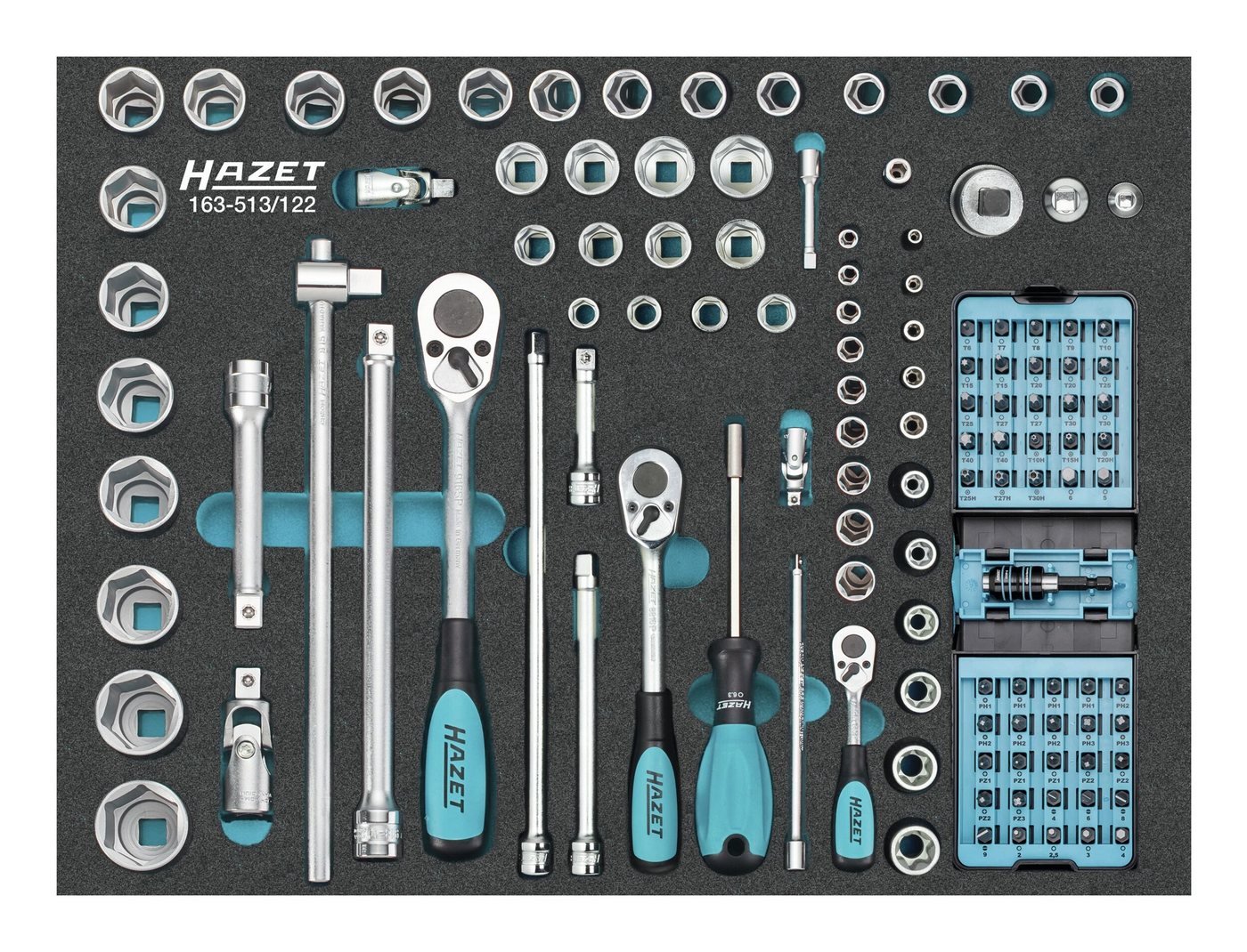 HAZET Steckschlüssel, Werkzeugmodul 163-513/122 von HAZET