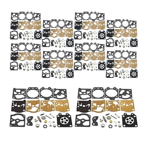 10 stücke Vergaser Membran Kit Fit for 36 39 40 55 244R 245R 132 Kettensäge K20WAT K20WT K20WTA H20WT von HAZIEC