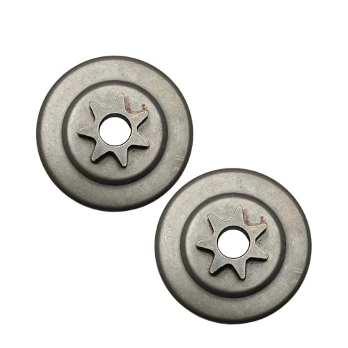 2 Stück .325" 7T Kupplungstrommel-Sporenrad passend for MS261 MS261C MS271 MS271C MS291 MS291C Kettensäge, ersetzt 1121 160 2051 von HAZIEC