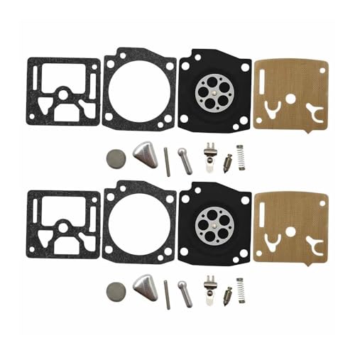 2 Teile/los Kettensäge Vergaser Membran Reparatur Kit Fit for 034 MS340 036 MS360 044 MS 340 360 Vergaser Reparatur Set von HAZIEC