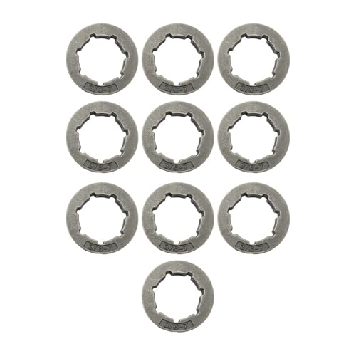 3/8"-7T Felgenkettenrad 22mm 7 Spline Passend for 038 MS380 MS381 MS440 046 MS460 050 051 075 076 066 MS441 MS461 MS650 MS660 10 Stück von HAZIEC