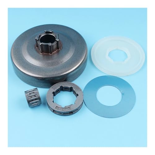 3/8"-7T Kupplungstrommel Felge Kettenrad Unterlegscheibe Staubschutz passend for 268 272 61 66 266 Kettensäge Nadellager von HAZIEC