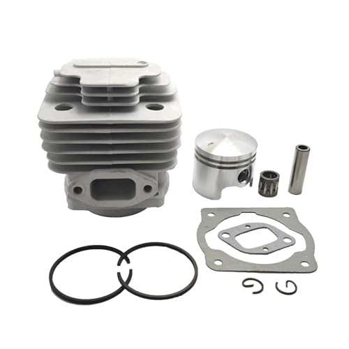 44MM Zylinderdichtungs-Kolbenring-Kit-Set Passend for TL52 BG520 Freischneider-Trennsäge Zylinderkolben-Kit Ersatz(Cylinder kit(3pcs)) von HAZIEC