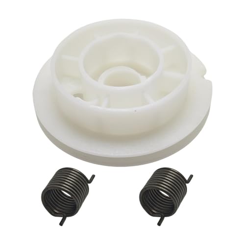 Starter-Riemenscheibe und Antriebsfeder-Kit passend for 340 345 350 435 440 445 450 Kettensäge mit Schrauben, ersetzt 537423201 von HAZIEC