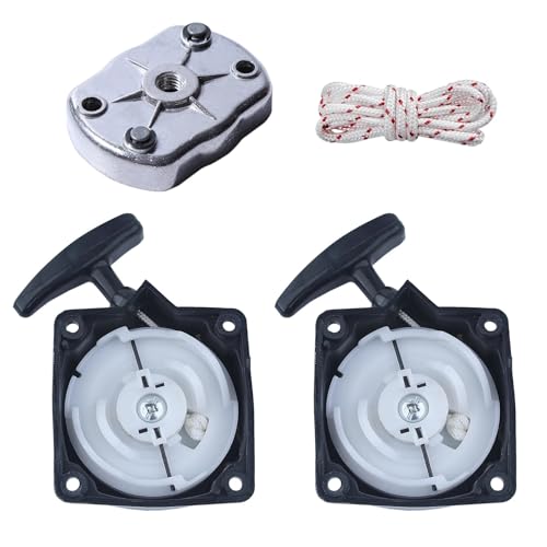Starter passend for Motoren 40-5 44-5 33cc 36cc 43cc 49cc Freischneider mit Startseil, Durchmesser 3mm, Länge 94cm, Starterseil Starter passend for Motoren 40-5 44-5 33cc 36cc 43cc 49cc Freischneider mit Startseil, Durchmesser 3mm, Länge 94cm, Starterseil von HAZIEC