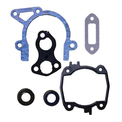 TS410 TS420 50 mm Zylinderkolben Kurbelwellendichtung Öldichtung Lager Umbausatz Passend for Säge Trennsäge Reparaturteile(TS410 Gaskets) von HAZIEC
