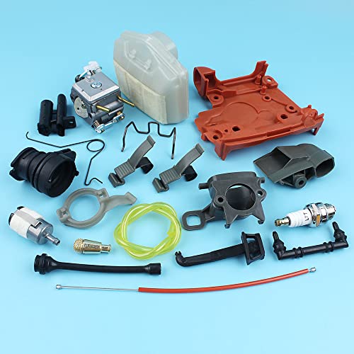 Vergaserhalterung, Luftfilter, Chokestange, Federsatz, passend for 362 365 371 372 Kettensäge #503283203 von HAZIEC