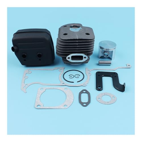 Zylinderkolbensatz passend for 268 268K 61 268XP 272 Kettensäge (50 mm) Halterungsdichtungssatz Nr. 503 61 10 71 von HAZIEC