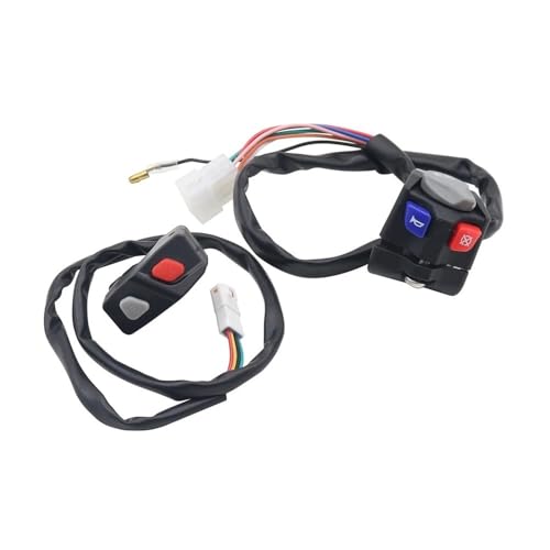 Teileaustausch Motorrad Kill Start Scheinwerfer Hupenschalter Passend for K E XC XCW EXCF SX SXF 125-500 625 660 690 950 SC SXC RA SUP ENDE(Set) von HAdfEV