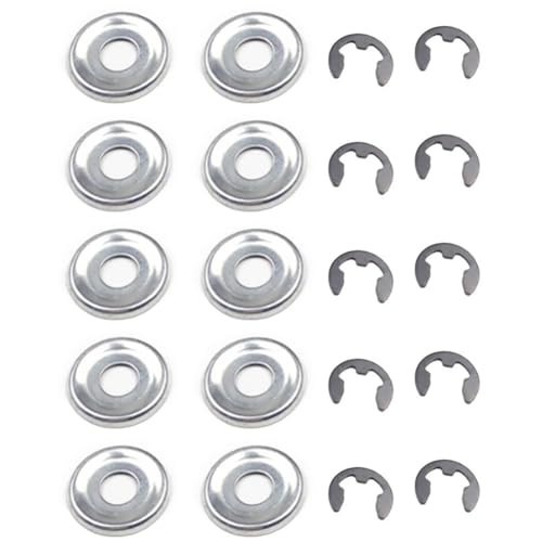 Zubehör für Rasenmäher 20 Stück E-Clip Kupplungsscheiben für Sti MS260 MS290 MS440 MS460 MS660 9460 624 0801 Kettensäge von HAdfEV