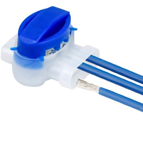 Zubehör für Rasenmäher 80-10 Stück Mähroboter Verbinder passend für Gard/Hus/Rasenmäher Elektrokabelterminal 3-polig 314 Steckverbinder (50PCS) von HAdfEV