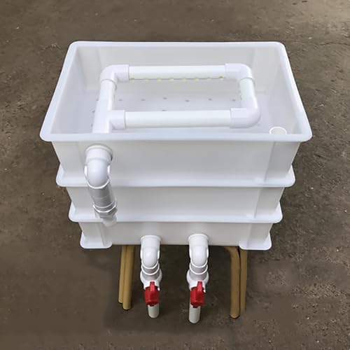 Aquarium-Filter Externer Wasserumschlagkasten, 3-lagiger externer Aquarium-Filterkasten for Fischtanks, Teiche und Schildkrötentanks, mehrere Größen(34.8x24.7x27 cm) von HBALDTEDC