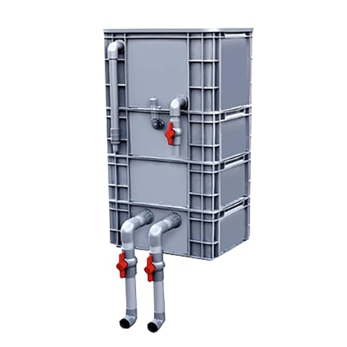Aquarium-Filter Externer Wasserumschlagkasten, Filterbox for Aquarien und Teiche, Grau, mehrere Größen(30x20x50 cm) von HBALDTEDC