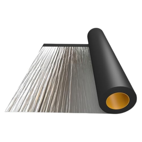 Asphalt-Bitumen-Klebeband, Aluminiumfolie Bitumen Reparaturband Selbstklebend Wasserdicht Silber Mehrere Größen(70x1000cm) von HBALDTEDC