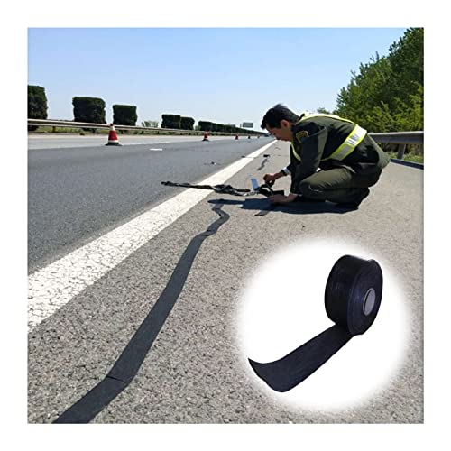 Asphalt-Bitumen-Klebeband, Selbstklebendes Asphalt-Riss- und Fugenreparaturband, schwarz, 3–10 cm Breite, 1–50 m Länge(6CM,50M) von HBALDTEDC