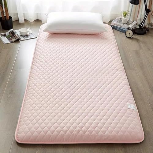 Boden Futon Matratze, Japanische Boden-Futon-Matratze, tragbar, faltbar, for Aufrollen, mehrere Größen, mehrfarbig(4,150x200cm) von HBALDTEDC