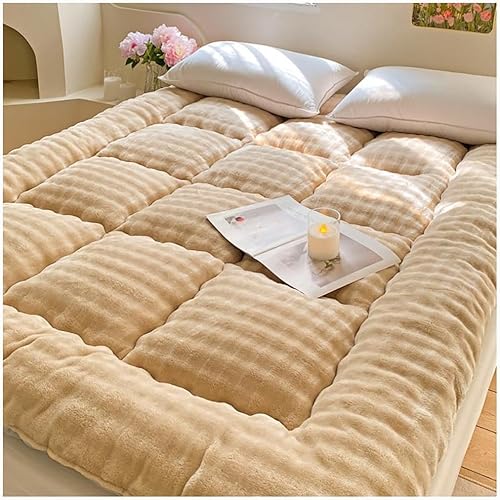 Boden Futon Matratze, Japanische faltbare Roll-Up-Futonmatratze, 10 cm, mehrere Größen(6,120 * 200 * 10cm) von HBALDTEDC