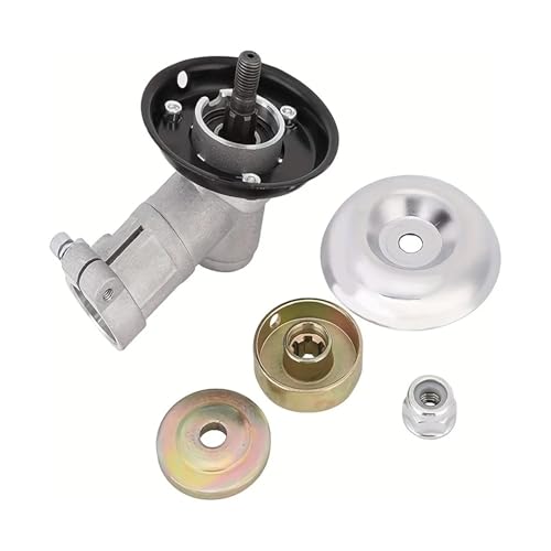 Bürstenrasenmäher Schneidegetriebe, 26-28mm Strimmer Getriebe Kopf Getriebe for Rasenmäher Teil Gartenarbeit Werkzeug(28mm) von HBALDTEDC