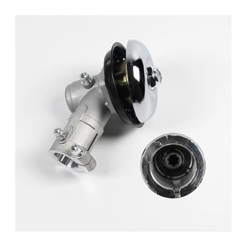 Bürstenrasenmäher Schneidegetriebe, Komatsu Zenoah 24 mm Spline 4–10T M10 Achse 7 mm Trimmerkopf Getriebewelle Gartenmäher(24 X 7t) von HBALDTEDC