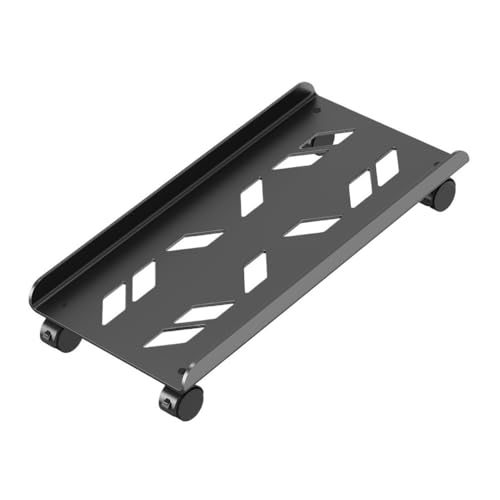 Computer CPU Tower Stand Trolley, PC-Tower-Ständer aus Stahl mit feststellbaren Rollen, passend for die meisten PC-Gehäuse, Schwarz, 40 x 20 x 7,5 cm Computer CPU Tower Stand Trolley, PC-Tower-Ständer aus Stahl mit feststellbaren Rollen, passend for die meisten PC-Gehäuse, Schwarz, 40 x 20 x 7,5 cm von HBALDTEDC