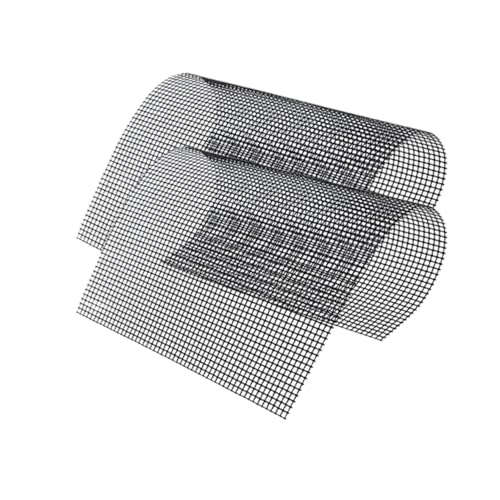 Grill Netz Rack Korb Barbecue， BBQ-Grillnetz for Kochen in mehreren Größen(2pcs 36x42cm) von HBALDTEDC