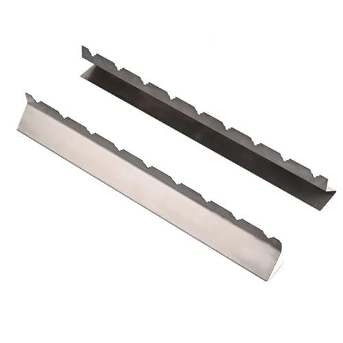 Grill Netz Rack Korb Barbecue， Edelstahl Grill Mesh BBQ Spieße 3-Pack for Fleisch Gemüse Obst Wiederverwendbare 3-Headed(Large Bracket) von HBALDTEDC