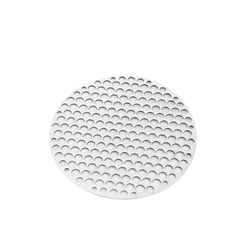 Grill Netz Rack Korb Barbecue， Edelstahl rund BBQ Grill Mesh Silber mehrere Größen(18cm) von HBALDTEDC