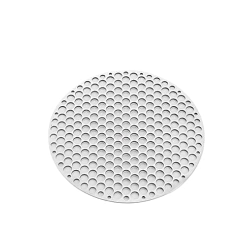 Grill Netz Rack Korb Barbecue， Edelstahl rund BBQ Grill Mesh Silber mehrere Größen(20cm) von HBALDTEDC