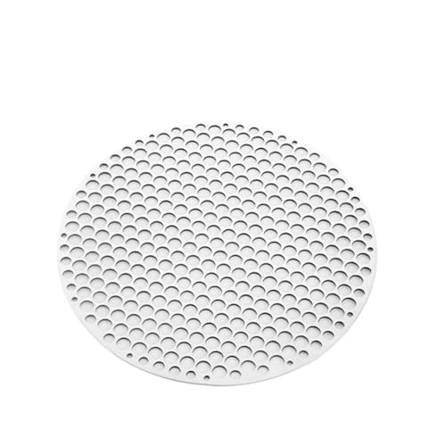 Grill Netz Rack Korb Barbecue， Edelstahl rund BBQ Grill Mesh Silber mehrere Größen(24cm) von HBALDTEDC