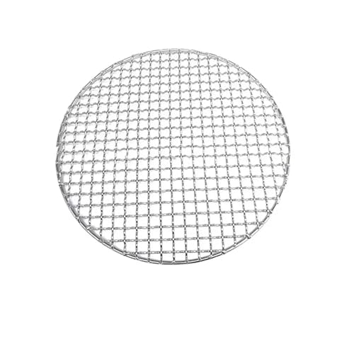 Grill Netz Rack Korb Barbecue， Grillgitter aus Edelstahl 304, mehrere Größen(28cm) von HBALDTEDC