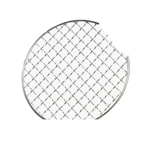 Grill Netz Rack Korb Barbecue， Rundes Grillnetz aus Edelstahl 304, wiederverwendbar, mehrere Größen(13cm) von HBALDTEDC