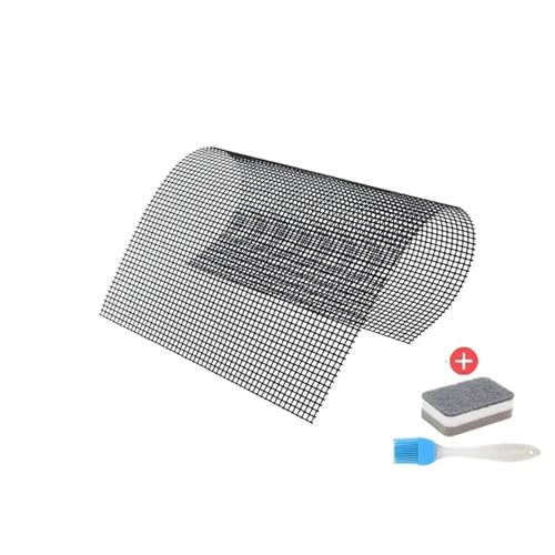 Grill Netz Rack Korb Barbecue， Wiederverwendbare Antihaft-Grillmatte aus Netzgewebe in mehreren Größen(30 * 40cm) von HBALDTEDC