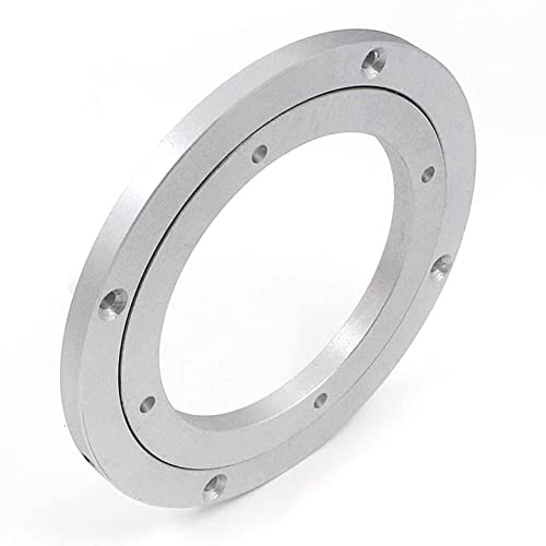 HBALDTEDC Drehtisch Lager Basis, Drehtellerlager aus Aluminiumlegierung mit Kugellager und rutschfestem Kissen, Silber, mehrere Größen(60Cm) von HBALDTEDC