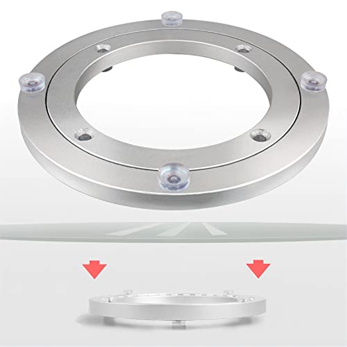 HBALDTEDC Drehtisch Lager Basis, Hochleistungs-Plattenspielerlager aus Aluminiumlegierung, silberfarben, mehrere Größen(70 cm) von HBALDTEDC
