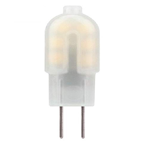 HBALDTEDC Halogen-Glühbirnen, 10er-Pack LED-Glühbirne G4 und G9 3 W und 5 W AC DC 12 V 220 V 240 V Transparent und Milchig Kalt Warm Weiß(G4-3w-dc12v (Milky),Cold White) von HBALDTEDC