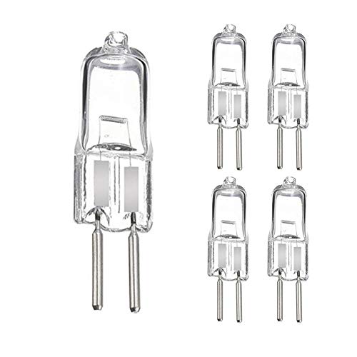 HBALDTEDC Halogen-Glühbirnen, G5.3 220 V 20 W-200 W Halogen-Kapsellampen, Warmweiß, 5 Stück(G5.3-220v-20w) von HBALDTEDC
