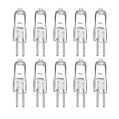 HBALDTEDC Halogen-Glühbirnen, G5.3 24V 20W-250W Halogenlampen Warmweiß 10er-Pack(G5.3-24v-250w) von HBALDTEDC