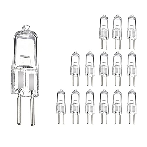 HBALDTEDC Halogen-Glühbirnen, G5.3 24V Halogenlampen 20W bis 250W 15er Pack Warmweiß(G5.3-24v-70w) von HBALDTEDC