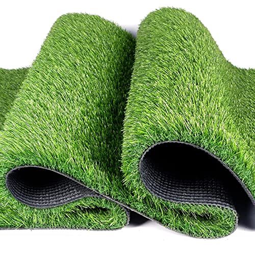 HBALDTEDC Kunstrasen Sieht aus wie EIN künstlicher Rasen， Indoor Outdoor Kunstrasen Teppich for Hunde Garten Rasen Landschaft Rasenmatte(2x14m(6.56x45.93ft)) von HBALDTEDC