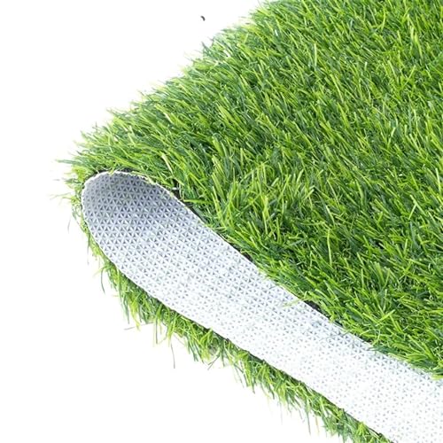 HBALDTEDC Kunstrasen Sieht aus wie EIN künstlicher Rasen， Kunstrasen Rasen Außenterrasse Synthetische Matte Indoor Outdoor Garten Dekoration Landhaus(1pc 0.4X0.6m) von HBALDTEDC