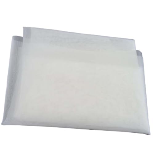 HBALDTEDC Nylon Mesh Filter Woven Net， Filtergeweberolle 200/300/400/500 Maschenweite 48 Mikron Gazesiebgewebe Feinmaschiges Sieb Weiß(450 * 1M*10M) von HBALDTEDC