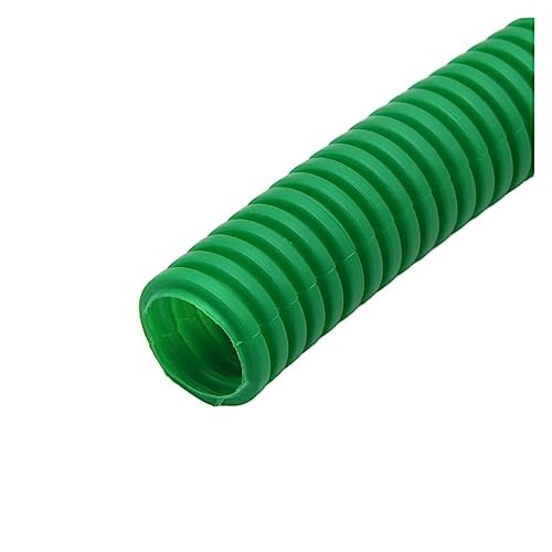 HBALDTEDC PVC-Stahldraht-Helix-Flexibles Schlauchrohr, 1/5/10M 7,5 mm - 34,5 mm PP-isolierter Wellrohr-Drahtschlauch(Green,AD 7.5 X ID 5.5MM-1 Meter) von HBALDTEDC