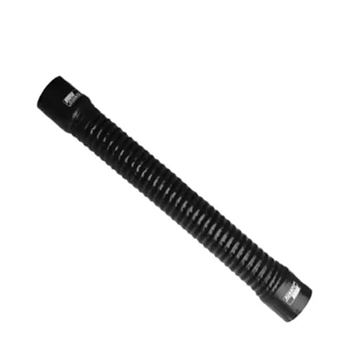 HBALDTEDC PVC-Stahldraht-Helix-Flexibles Schlauchrohr, Wellrohr aus Silikonstahldraht, rot, hochtemperatur- und druckbeständig, Luftkanal(Black,800MM-ID 50MM) von HBALDTEDC