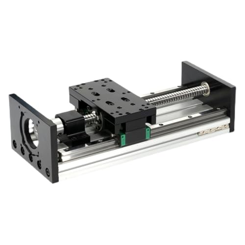HBALDTEDC Schiebetisch Linear Rail Stage Modul, GX150 Hochleistungs-Doppelschienen-Linearführungs-Schiebetisch-Kugelumlaufspindelmodul Mehrere Größen(2010 Effective travel 200) von HBALDTEDC