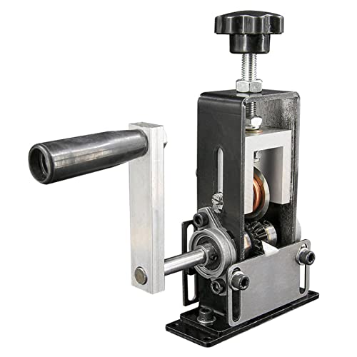 HBALDTEDC Tragbare Abisoliermaschine, Manuelle Abisoliermaschine, 1–20 mm, Abisolierzange, Handkurbel oder Bohrmaschine, angetrieben for das Recycling von Kupferschrott(1) von HBALDTEDC