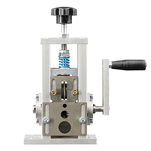 HBALDTEDC Tragbare Abisoliermaschine, Manuelle Abisoliermaschine, 1–20 mm, Abisolierzange, Handkurbel oder Bohrmaschine, angetrieben for das Recycling von Kupferschrott(1*Wire Stripper) von HBALDTEDC