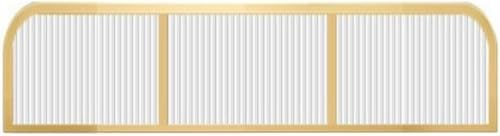 HBALDTEDC Trennwände für Speiseräume Trennwand, Bereich Tischplatte Sichtschutz Trennwand Edelstahl gerahmt Arbeitsplatte Bildschirm(4 Pieces) von HBALDTEDC
