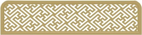 HBALDTEDC Trennwände für Speiseräume Trennwand, Niedriger Zaun Essbereich Partition Openwork Restaurant Dekorative Partition Privatsphäre(Gold-a,100cm) von HBALDTEDC